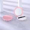 FRCOLOR 2sets Makeup Sponge Holder with Puff Portable Loose Powder Storage Case for Women Includes Empty Box for Travel and Organization view 3