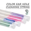 Healifty Ear Piercing Cleaning Cable 8 Disposable Floss Tubes for Gentle Piercing Aftercare and Ear Hole Hygiene for Men and Women view 3