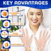 200 Pcs Paraffin Gloves for Hands - Lightweight, Disposable, Transparent, Leak-Proof, Universal Plastic Paraffin Wax Gloves for Hands - Soft, Easy to Use for Cooking, Eating, Cleaning, Hair Coloring view 3
