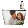 Adaptor Custom Personalized Toiletry Bag Case for Travel Beach, Design Your Picture Image Logo Photo Makeup Cosmetic Storage Bag Portable Make Up Pouch for Women Men view 1