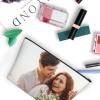 Adaptor Custom Personalized Toiletry Bag Case for Travel Beach, Design Your Picture Image Logo Photo Makeup Cosmetic Storage Bag Portable Make Up Pouch for Women Men view 4