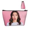 Adaptor Design Travel Toiletry Bag of Your Personalized Pictures Photo Logo Text, Custom Portable Cosmetic Makeup Pouch Case Customized Large Capacity Storage Containers view 1