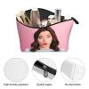 Adaptor Design Travel Toiletry Bag of Your Personalized Pictures Photo Logo Text, Custom Portable Cosmetic Makeup Pouch Case Customized Large Capacity Storage Containers view 3