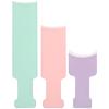 LALAFINA 3pcs Balayage Highlighting Board with Teeth, Hair Coloring Dyeing Paddle for Barber Salon Hairstylist Hair Dying Tools view 1