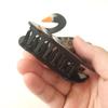 Black Swan Hair Clips,Cellulose Acetate Hair Clips,Small Claw Clips for Girl,Hair Accessories,Black view 4