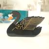 Black and White Swan Hair Clips,Cellulose Acetate Hair Clips,Small Claw Clips for Girl,Hair Accessories view 3