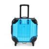 HBZGTLAD 10pcs false eyelashes packaging box pink luggage lashes suitcase mink lashes packing fluffy and curly case empty (C-blue) view 1
