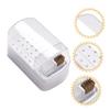 Beavorty Reusable Nail Drill Bits Storage Case Slot Clear Organizer for Manicure Grinding Practical and Convenient Nail Drill Bits Holder Cleaning Brush view 2