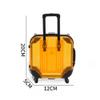 HBZGTLAD 10pcs false eyelashes packaging box pink luggage lashes suitcase mink lashes packing fluffy and curly case empty (C-white) view 2