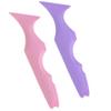 GLEAVI Silicone Eyeliner Tool Makeup Aid Reusable Eyebrow Lipstick Stencil for Precise Eye Makeup Application Beauty Aid 6X1.6 Inches view 1