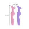 GLEAVI Silicone Eyeliner Tool Makeup Aid Reusable Eyebrow Lipstick Stencil for Precise Eye Makeup Application Beauty Aid 6X1.6 Inches view 2