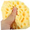 FRCOLOR 3pcs Honeycomb Bath Exfoliating Shower Sponge for Body Wash Breathable for Deep Cleansing and Gentle Exfoliation for Daily Use view 4