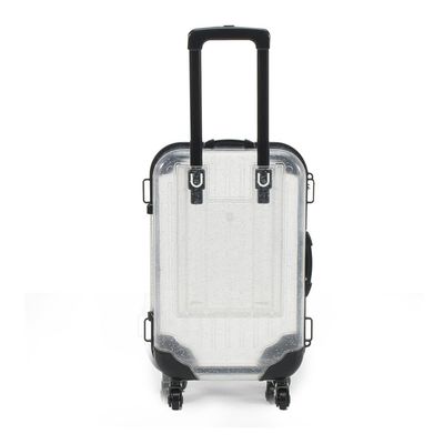 HBZGTLAD 10pcs false eyelashes packaging box pink luggage lashes suitcase mink lashes packing fluffy and curly case empty (B-white)