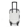 HBZGTLAD 10pcs false eyelashes packaging box pink luggage lashes suitcase mink lashes packing fluffy and curly case empty (B-white) view 1