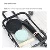HBZGTLAD 10pcs false eyelashes packaging box pink luggage lashes suitcase mink lashes packing fluffy and curly case empty (B-white) view 3