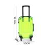 HBZGTLAD 10pcs false eyelashes packaging box pink luggage lashes suitcase mink lashes packing fluffy and curly case empty (A-white) view 2