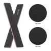 100 Pcs Black Nail Files 100/180 Grit Professional Double Sided Emery Boards Coarse and Medium Grit Rectangle Buffering File for Acrylic Nails view 3