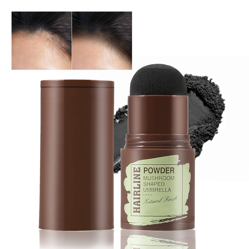 Boobeen Hairline Powder Stick for Thinning Hair, Touch-Up and Root Concealer for Hair Loss