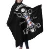 Custom Barber Cape Hairdresser Cape, Add Your Photo Text Logo Personalized Barber Salon Cape for Men, Customized Hair Cutting Cape for Home Salon Barbershop view 2
