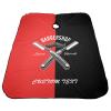 Custom Barber Cape Hairdresser Cape, Add Your Photo Text Logo Personalized Red Salon Cape for Men, Customized Hair Cutting Cape for Home Salon Barbershop view 4
