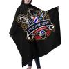 Custom Barber Cape Hairdresser Cape, Add Your Photo Text Logo Personalized Barber Salon Cape for Men, Customized Hair Cutting Cape for Home Salon Barbershop view 2