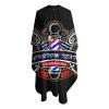 Custom Barber Cape Hairdresser Cape, Add Your Photo Text Logo Personalized Barber Salon Cape for Men, Customized Hair Cutting Cape for Home Salon Barbershop view 3