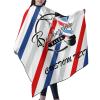 Custom Barber Cape Hairdresser Cape, Add Your Photo Text Logo Personalized Barbershop Salon Cape for Men, Customized Hair Cutting Cape for Home Salon Barbershop view 2