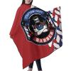 Custom Barber Cape Hairdresser Cape, Add Your Photo Text Logo Personalized Barber Salon Cape for Men, Customized Hair Cutting Cape for Home Salon Barbershop view 2