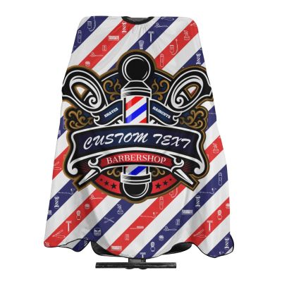 Custom Barber Cape Hairdresser Cape, Personalized Salon Cape for Men, Customized Hair Cutting Cape for Home Salon Barbershop