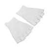 Moisturizing Gel Toe Socks, Softening Repairing Open Toe Forefoot Socks Infused with Essential Oils and Vitamins for Repairing and Softening Dry Cracked view 4