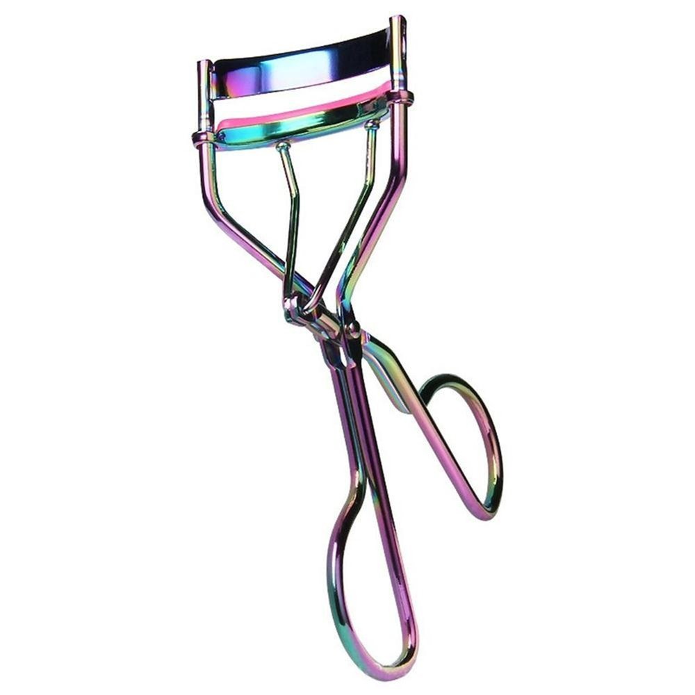 1PC Eyelash Curler, Colorful Eyelashes Curler Tweezer Curling Clip Women Big Eye Beauty Makeup Tool Multicolor Natural Curling Eye Lashes for Long Lasting, Radom Coor