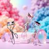 1PC Eyelash Curler, Colorful Eyelashes Curler Tweezer Curling Clip Women Big Eye Beauty Makeup Tool Multicolor Natural Curling Eye Lashes for Long Lasting, Radom Coor view 4
