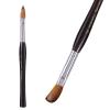 Acrylic Nail Brush, Pure Handmade Oval Shape (Size #8/10/12/14/16/18/20) Kolinsky Nail Art Brushes for Acrylic Application Nail Extension, Professional Nail Art Brush Manicure for Women (20#) view 1