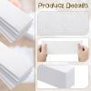 2000 Pcs 3'' x 8'' Non Woven Wax Strips for Hair Removal, Large Body and Facial Wax Strips Epilating Cloth for Leg Beauty Women Men Arms, White view 2