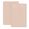 3 pcs Pink Microblading Hairstroke Practice Skin Hair strokes Pattern Pre-printed Silicone Practice Pad Permanent Makeup Eyebrow Tattoo Latex (Version 1) view 1