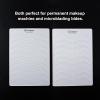 3 pcs Pink Microblading Hairstroke Practice Skin Hair strokes Pattern Pre-printed Silicone Practice Pad Permanent Makeup Eyebrow Tattoo Latex (Version 1) view 3