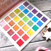 ICYCHEER 30 Colors Makeup Eyeshadow Palette Shimmer Matte Eye Shadow Full Colorful Red Green Blue Cosmetics Makeup Gifts view 2