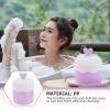 DOITOOL Face Wash Foam Maker Portable Press Bubbler for Facial Cleanser Bubble Maker for Deep Skin Care Travel Friendly 4.7 Inch Purple Face Foamer view 2