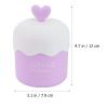 DOITOOL Face Wash Foam Maker Portable Press Bubbler for Facial Cleanser Bubble Maker for Deep Skin Care Travel Friendly 4.7 Inch Purple Face Foamer view 3