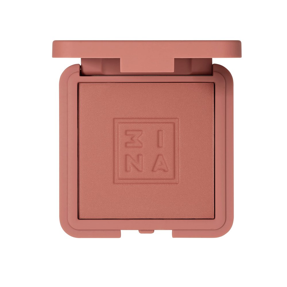 3INA The Blush - Natural Light Mineral Powder Blush for Cheeks - Pigmented and Long-Lasting Formula - Easy to Blend, Luminous Finish - 503-0.26 oz