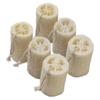 Natural Loofah Sponge Exfoliating Body Sponge Scrubber, Natural Loofah Exfoliating Bath Scrubber for Adults for Adults, Men and Women Shower (6PCS) view 1