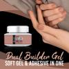 ibd Dual Builder Gel in Warm Nude, Soft Gel and Adhesive, Easy Soak Off, 0.5 oz view 3