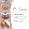 ibd Dual Builder Gel in Warm Nude, Soft Gel and Adhesive, Easy Soak Off, 0.5 oz view 4