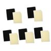 minkissy 10pcs Practical Body Scrubber Long Handle Skin Brush Exfoliating Washcloth Bath Scrubber for Women view 1