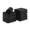Arkwright Microfiber Coral Fleece Salon Towels Bulk - Case of 60 - Bleach Safe Resistant, Absorbent Hair Drying Towel Set, Perfect for Resort, Hotel, and Spa, 16 x 27 in, Black view 3