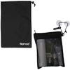 Naroa Waterproof Multifunctional Toiletry Shower Bag for Gym, Travel, Business and Foldable Portable Hanging Bathroom Mesh Caddy with Wet & Dry Storage Suction Hook Tote for Men Women view 1