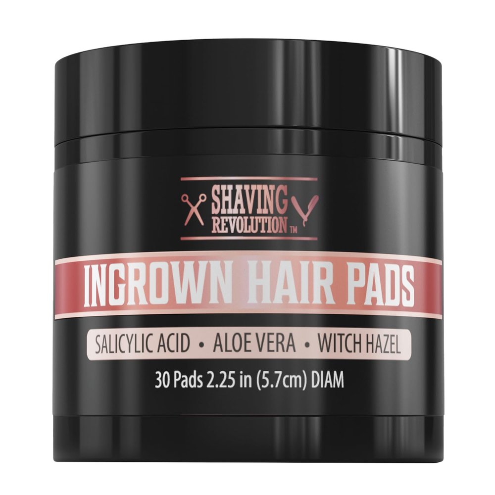 Viking Revolution Ingrown Hair Pads - Exfoliator for Bikini Area 30 Pads