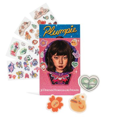 Plumpie Hydro Patch Bigger & Thicker Pack- Hydrocolloid Acne Pimple Patch for Healing and Covering Zits and Blemishes, For Face and Skin, Vegan and Cruelty-Free (36 Count) (Designer 36 Count)