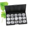 BIUDECO 3pcs 15 Diy Eye Shadow Organizer Box Large Capacity Empty Palette for Cream Blush Makeup view 4