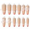 Fake Nail Creative Nail Long Ballet Nail Finished Nail Manicure Wearable Fake Nails Trapezoid Fake Nails Nail Art Decorative Accessories Wearable Fake Nails view 4